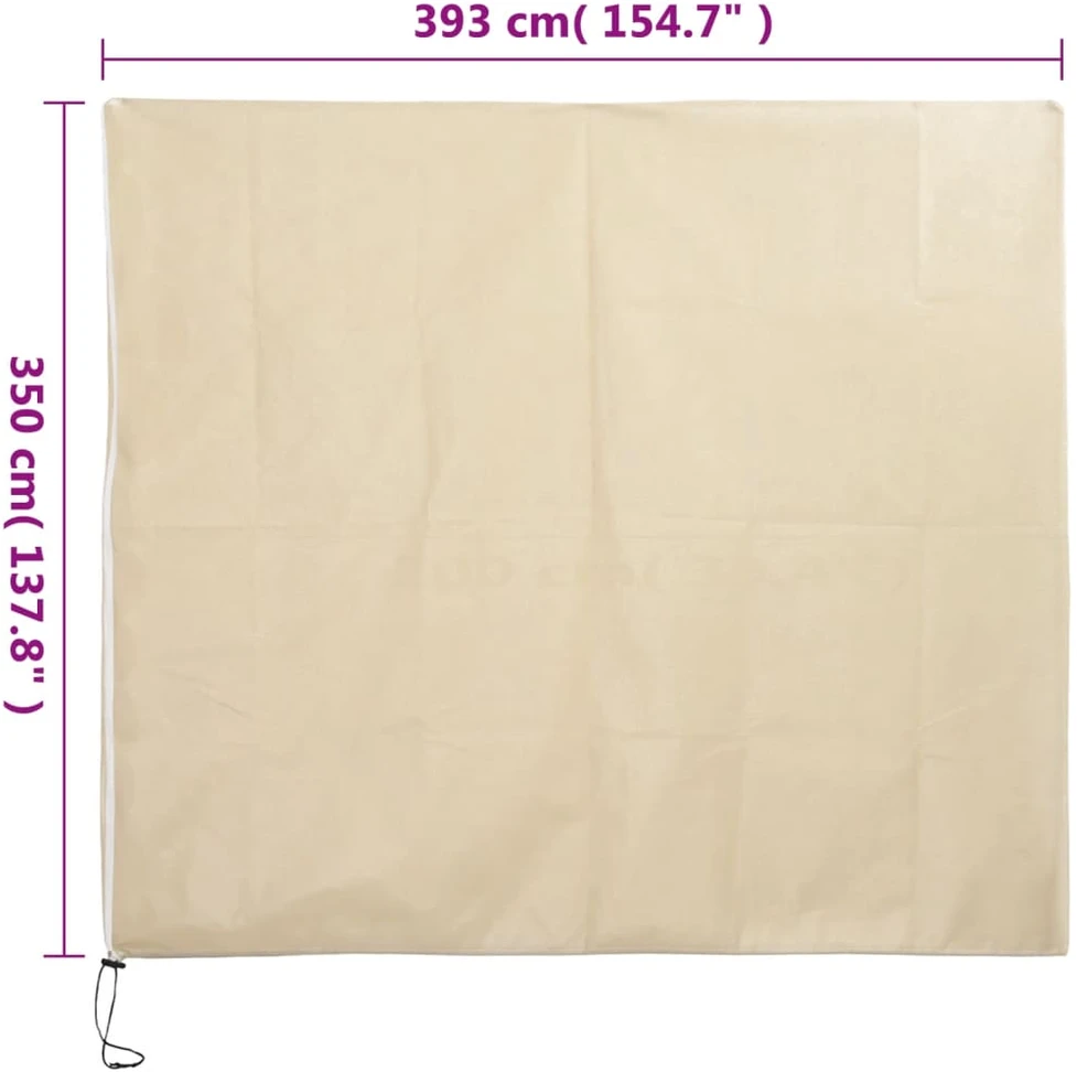 Uždangalai augalams su užtrauktukais, 10vnt., 3,93x3,5m, 70g/m²