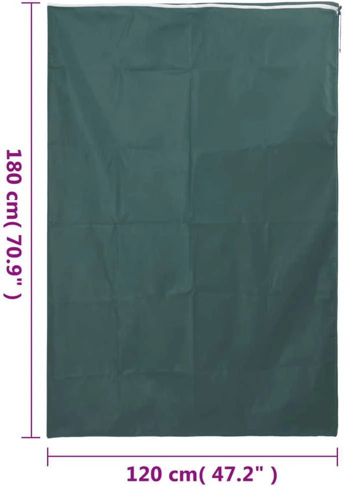 Uždangalai augalams su užtrauktukais, 2 vnt., 1,2x1,8 m, 70g/m²