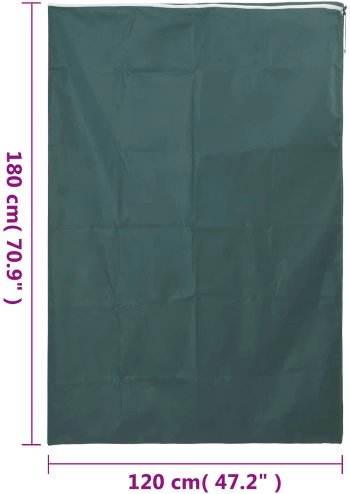 Uždangalai augalams su užtrauktukais, 2 vnt., 1,2x1,8 m, 70g/m²
