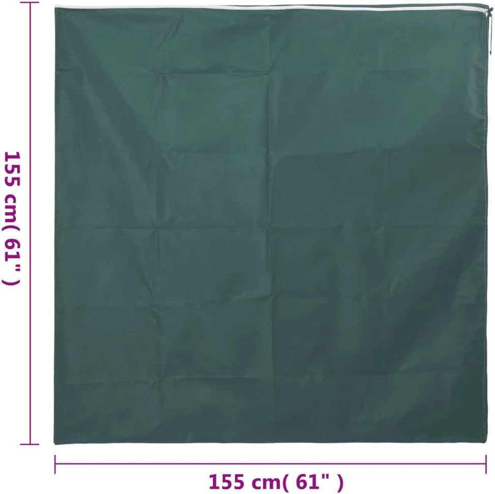 Uždangalai augalams su užtrauktukais, 2vnt., 1,55x1,55m, 70g/m²