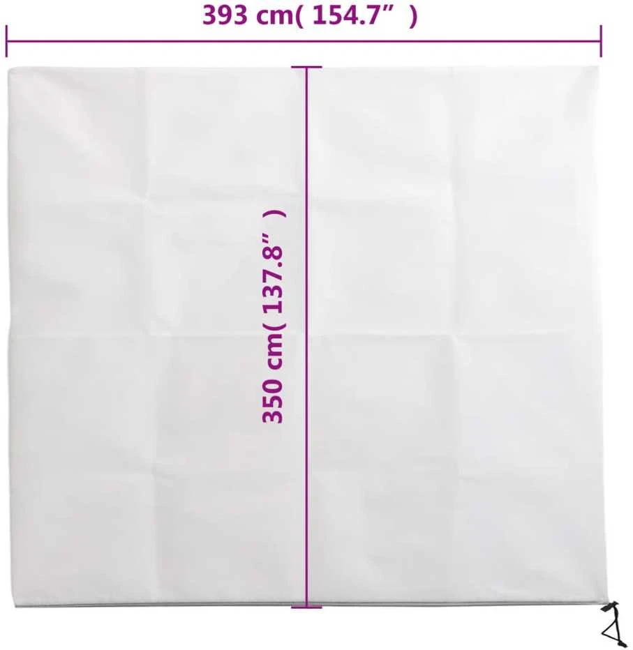 Uždangalai augalams su užtrauktukais, 2vnt., 3,93x3,5m, 70g/m²