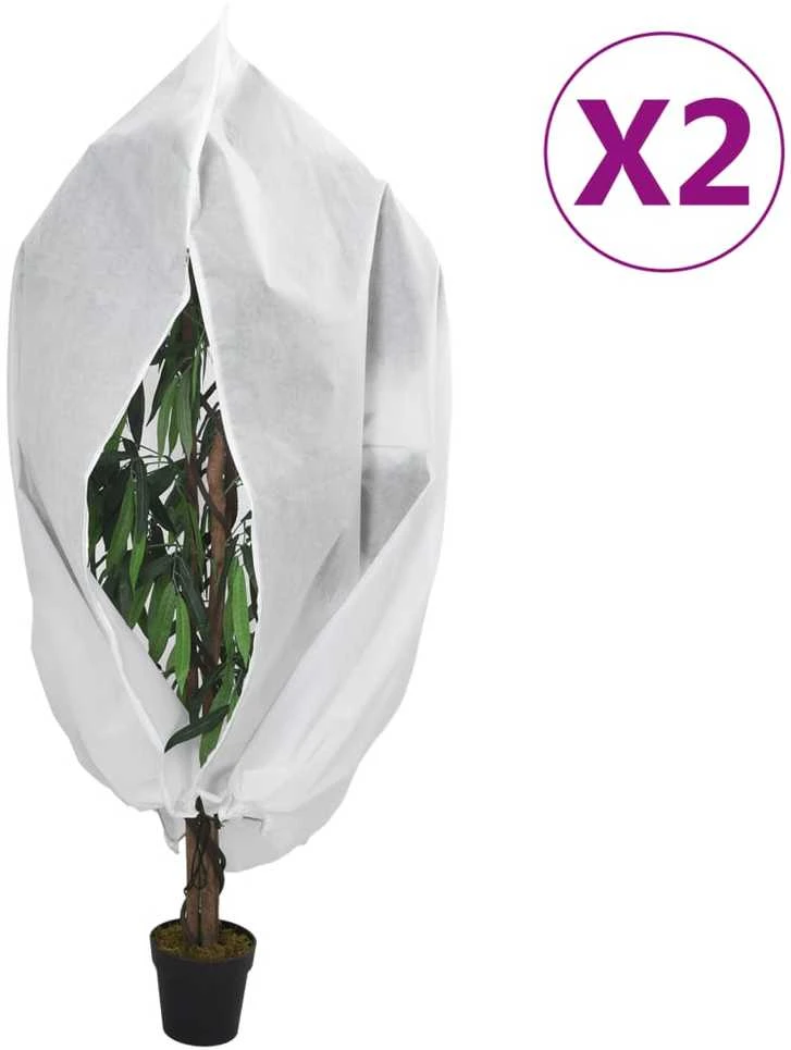 Uždangalai augalams su užtrauktukais, 2vnt., 3,93x3m, 70g/m²