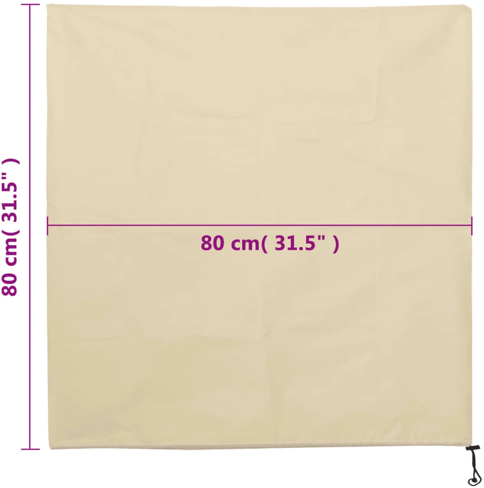 Uždangalai augalams su virvutėmis, 12vnt., 0,8x0,8m, 70g/m²