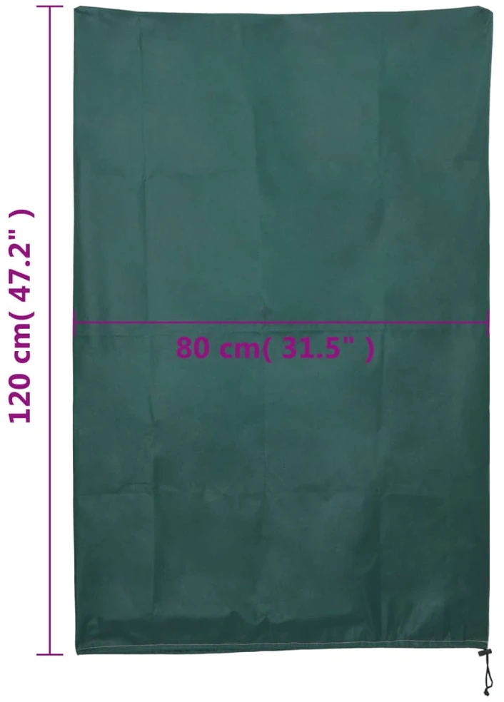 Uždangalai augalams su virvutėmis, 4vnt., 0,8x1,2m, 70g/m²