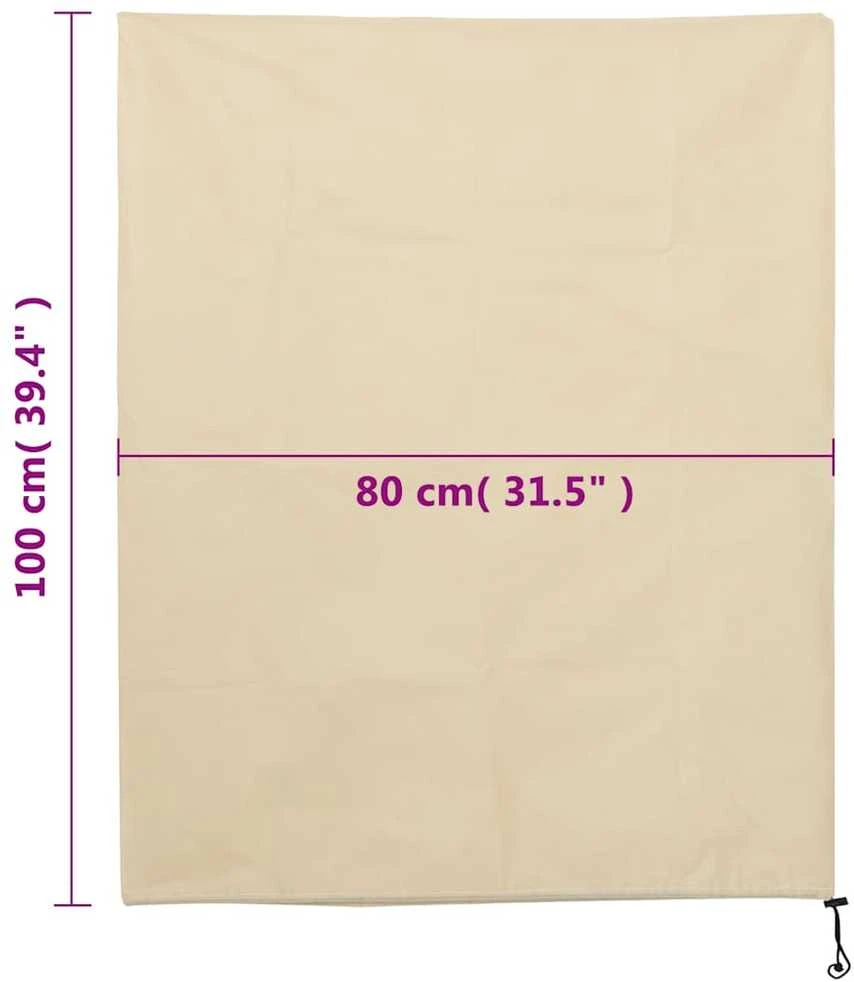Uždangalai augalams su virvutėmis, 4vnt., 0,8x1m, 70g/m²