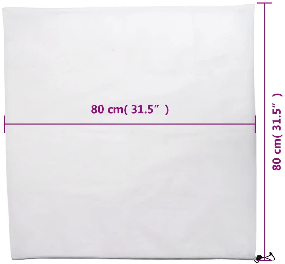 Uždangalai augalams su virvutėmis, 4vnt., 0,8x0,8m, 70g/m²