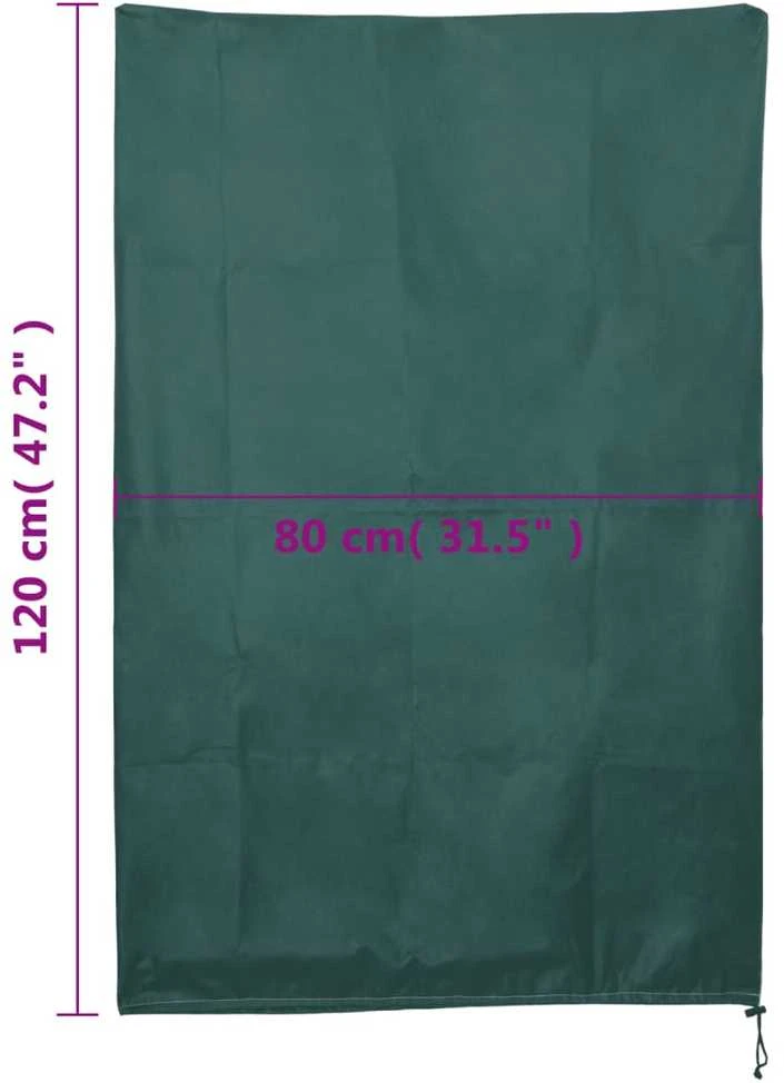 Uždangalai augalams su virvutėmis, 8vnt., 0,8x1,2m, 70g/m²