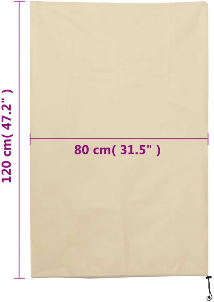 Uždangalai augalams su virvutėmis, 8vnt., 0,8x1,2m, 70g/m²