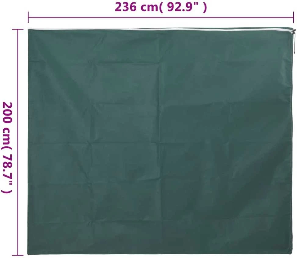 Uždangalas augalams su užtrauktuku, 2,36x2m, 70g/m²