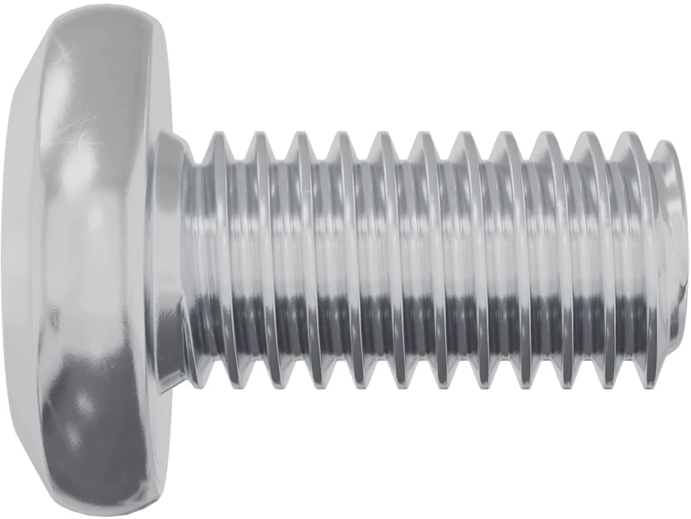 Užrakinimo varžtas 2 vnt. Sidabrinė M6 x 12 mm Plienas