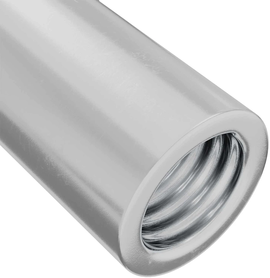 Užrakto veržlė 12 vnt. Sidabro M6 x 15 mm Plienas