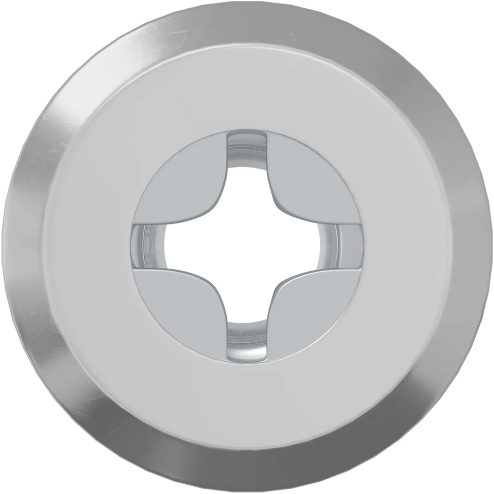 Užrakto veržlė 12 vnt. Sidabro M6 x 25 mm Plienas