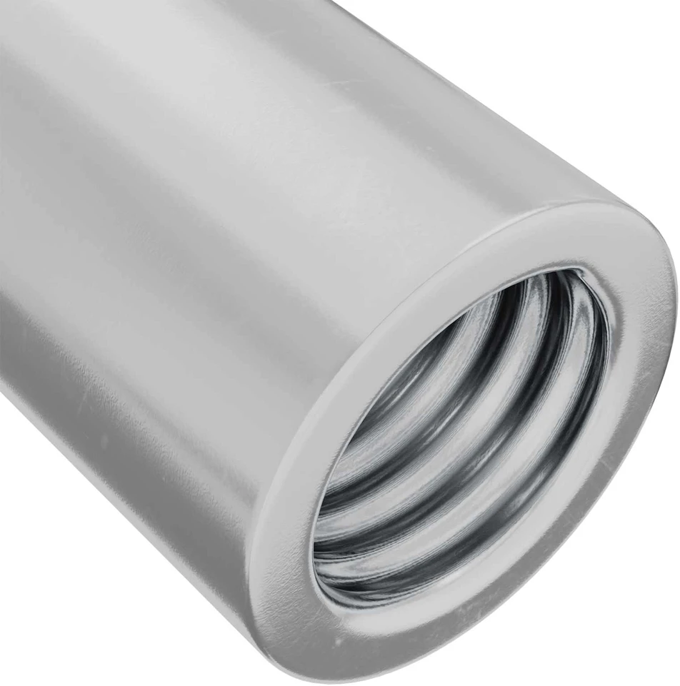 Užrakto veržlė 12 vnt. Sidabro M6 x 25 mm Plienas
