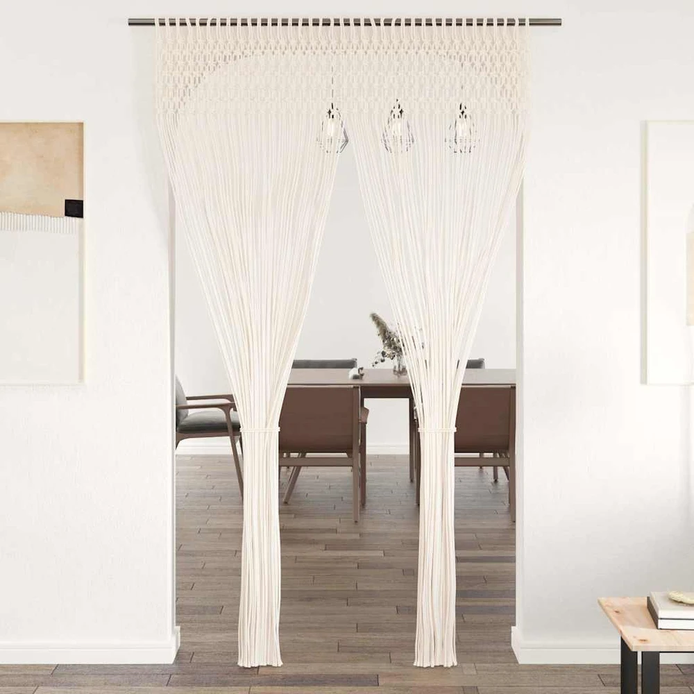 Užuolaida, makrame stilius, 140x240cm, medvilnė