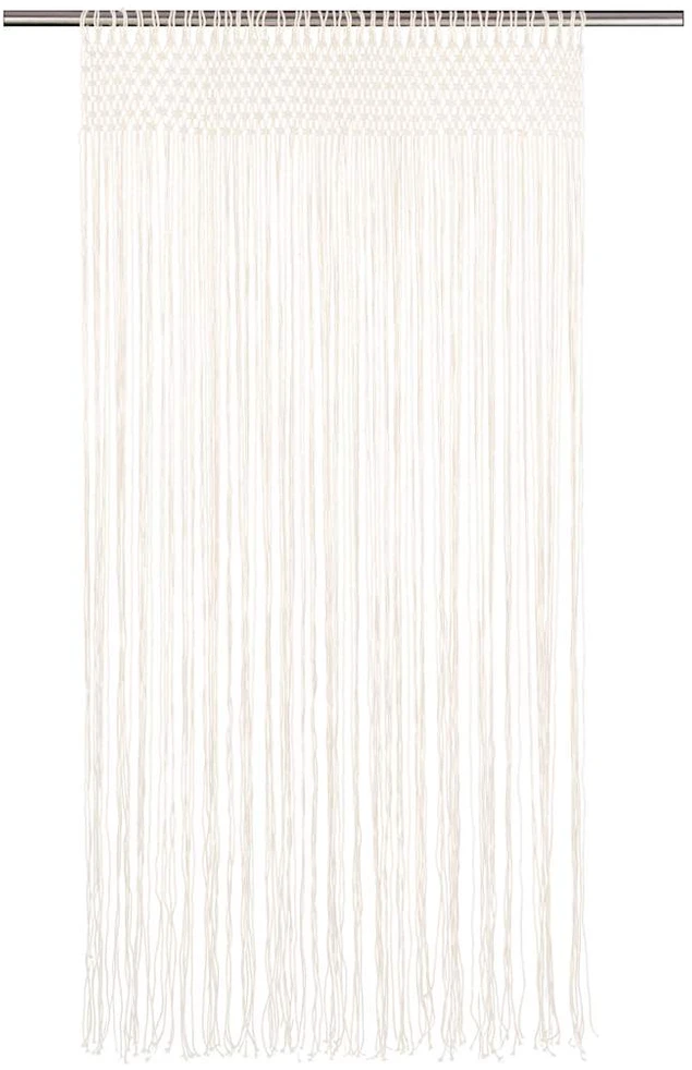 Užuolaida, makrame stilius, 140x240cm, medvilnė