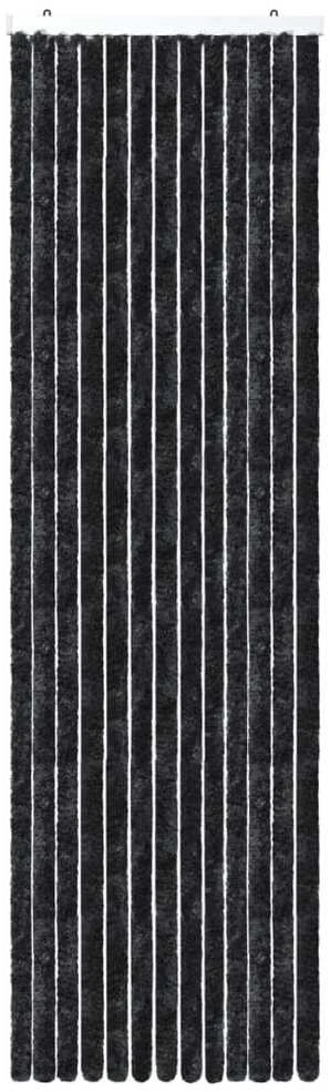 Užuolaida nuo vabzdžių, antracito sp., 56x185cm, šenilis