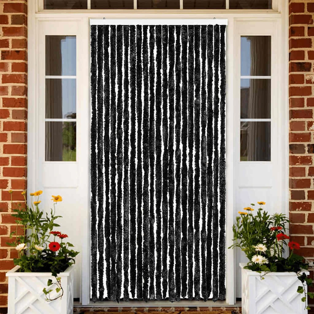 Užuolaida nuo vabzdžių, antracito sp., 90x220cm, šenilis