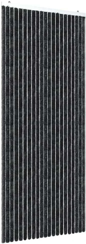 Užuolaida nuo vabzdžių, antracito sp., 90x220cm, šenilis