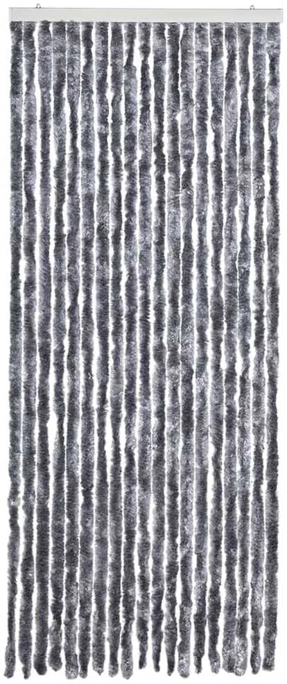 Užuolaida nuo vabzdžių, sidabrinės sp., 56x185cm, šenilis