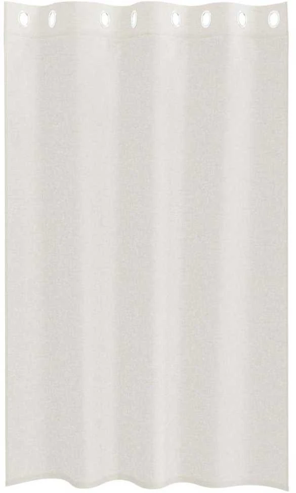 Voile Užuolaida 2 vnt. Kreminė 175 x 140 cm Poliesteris