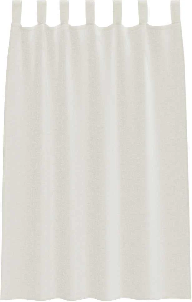 Voile Užuolaida 2 vnt. Kreminė 175 x 140 cm Poliesteris