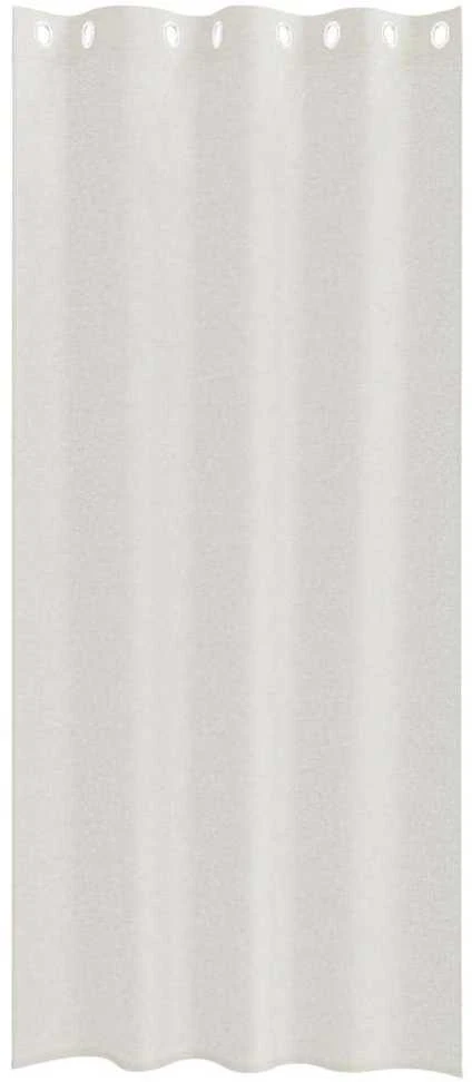 Voile Užuolaida 2 vnt. Kreminė 225 x 140 cm Poliesteris