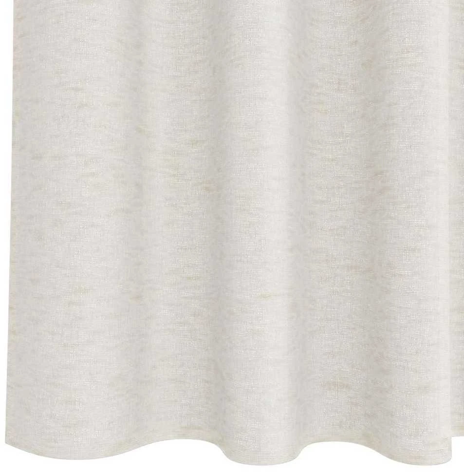 Voile Užuolaida 2 vnt. Kreminė 245 x 140 cm Poliesteris