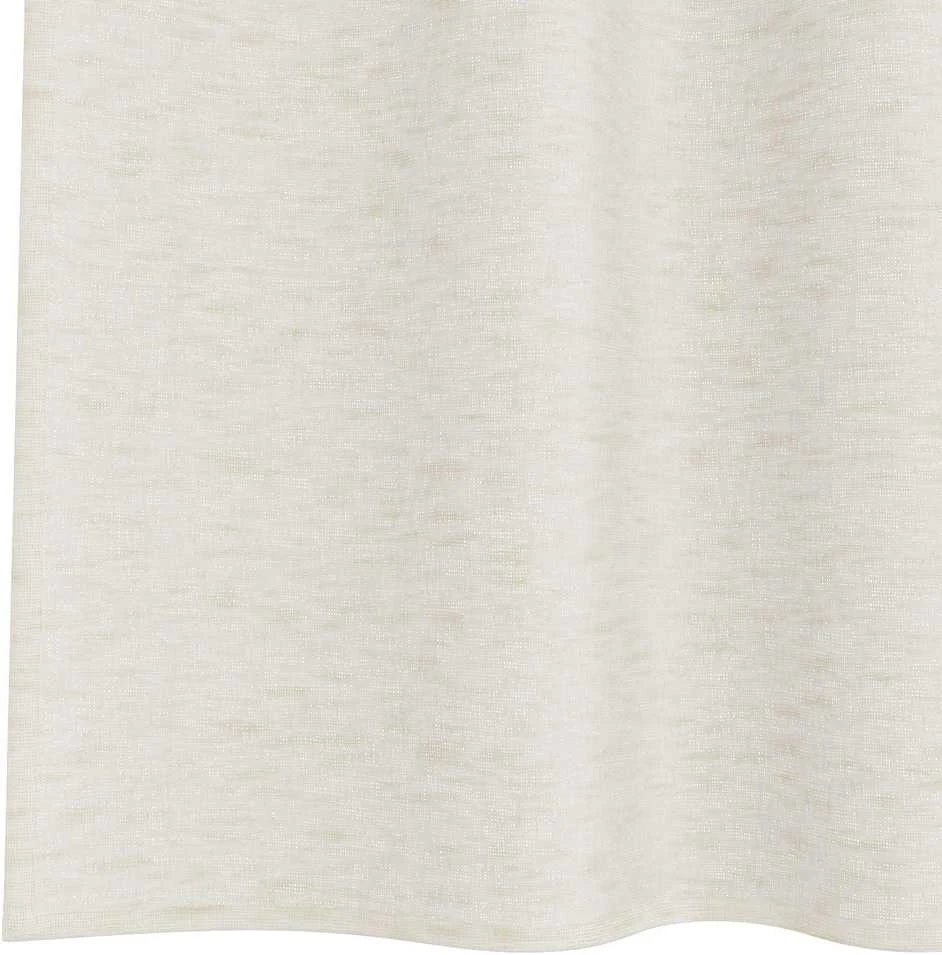 Voile Užuolaida 2 vnt. Kreminė 260 x 140 cm Poliesteris