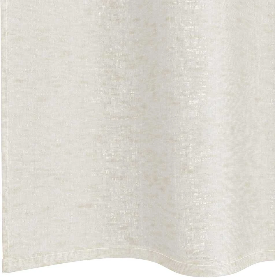 Voile Užuolaida 2 vnt. Kreminė 260 x 140 cm Poliesteris