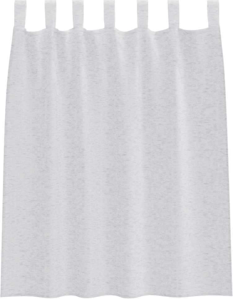 Voile Užuolaida 2 vnt. Šviesiai pilka 140 x 140 cm Poliesteris