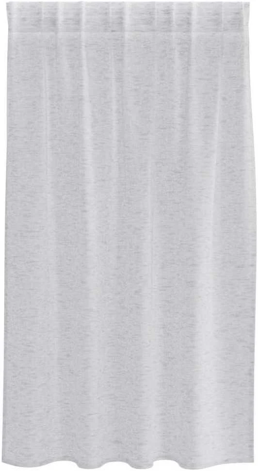 Voile Užuolaida 2 vnt. Šviesiai pilka 140 x 140 cm Poliesteris