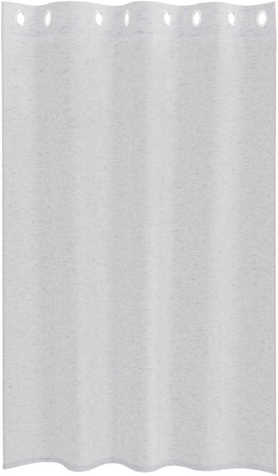 Voile Užuolaida 2 vnt. Šviesiai pilka 175 x 140 cm Poliesteris