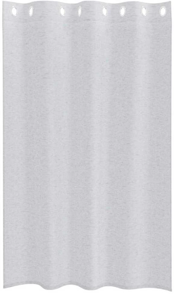 Voile Užuolaida 2 vnt. Šviesiai pilka 175 x 140 cm Poliesteris