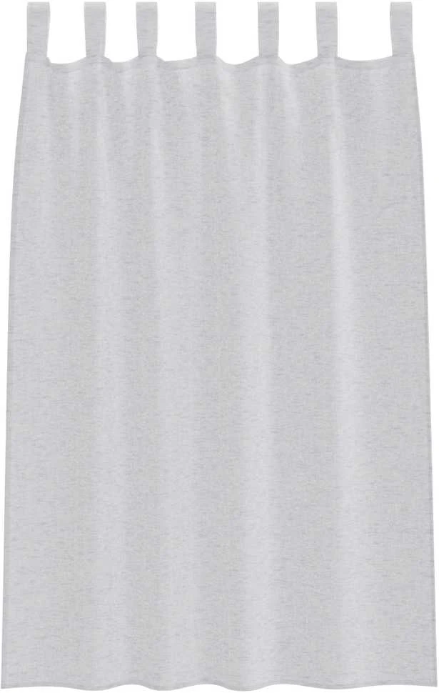 Voile Užuolaida 2 vnt. Šviesiai pilka 175 x 140 cm Poliesteris