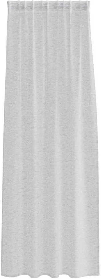 Voile Užuolaida 2 vnt. Šviesiai pilka 245 x 140 cm Poliesteris