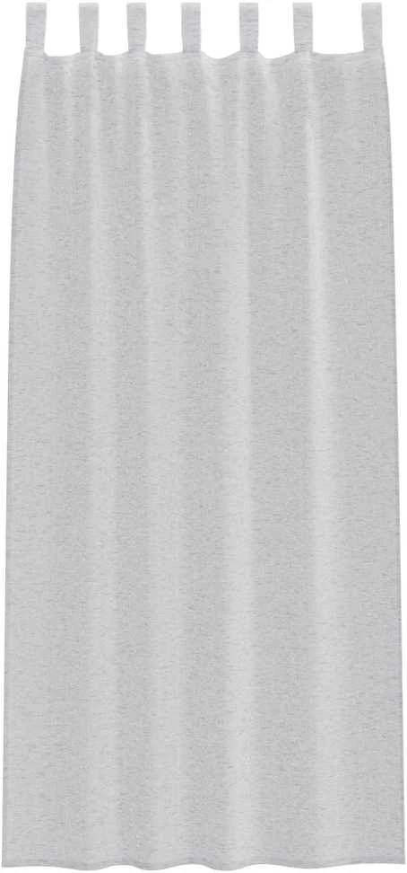 Voile Užuolaida 2 vnt. Šviesiai pilka 260 x 140 cm Poliesteris