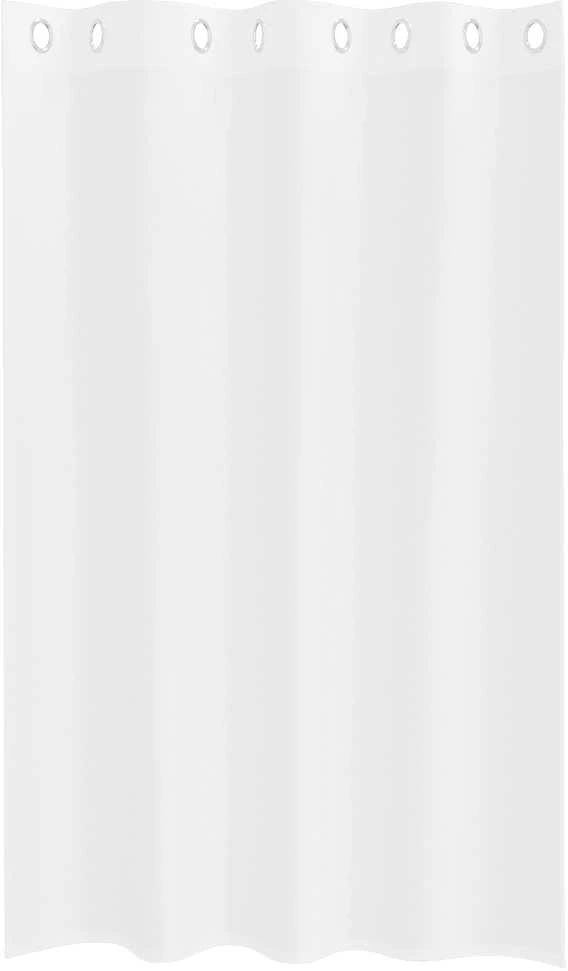 Voile Užuolaida 2 vnt. Balta 175 x 140 cm Poliesteris