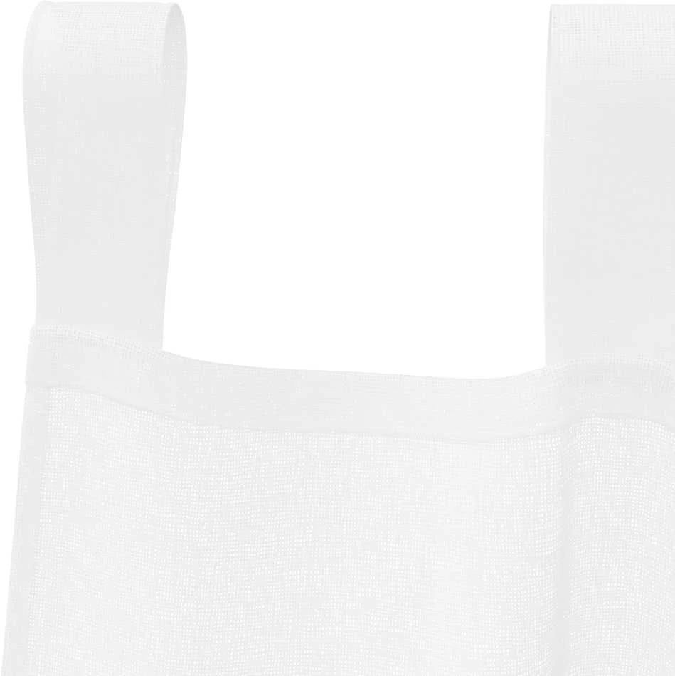 Voile Užuolaida 2 vnt. Balta 175 x 140 cm Poliesteris