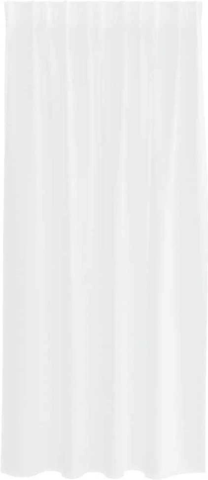 Voile Užuolaida 2 vnt. Balta 175 x 140 cm Poliesteris