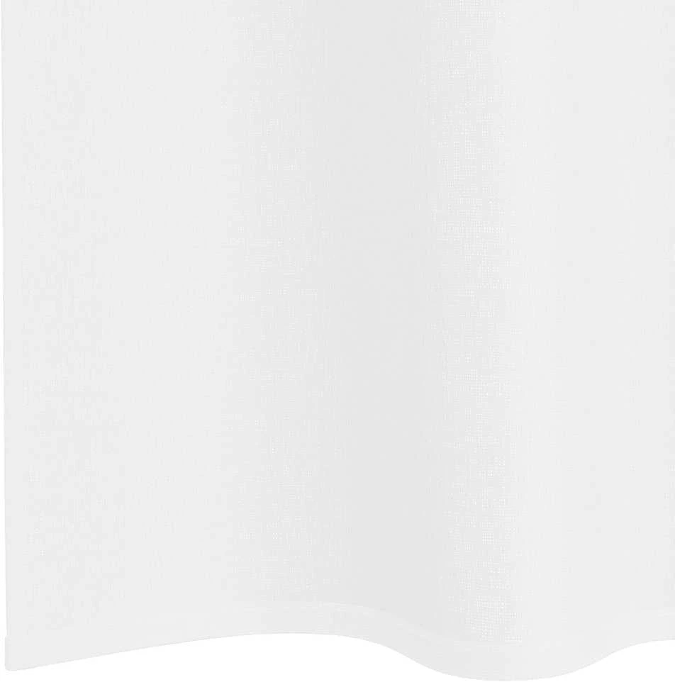 Voile Užuolaida 2 vnt. Balta 260 x 140 cm Poliesteris
