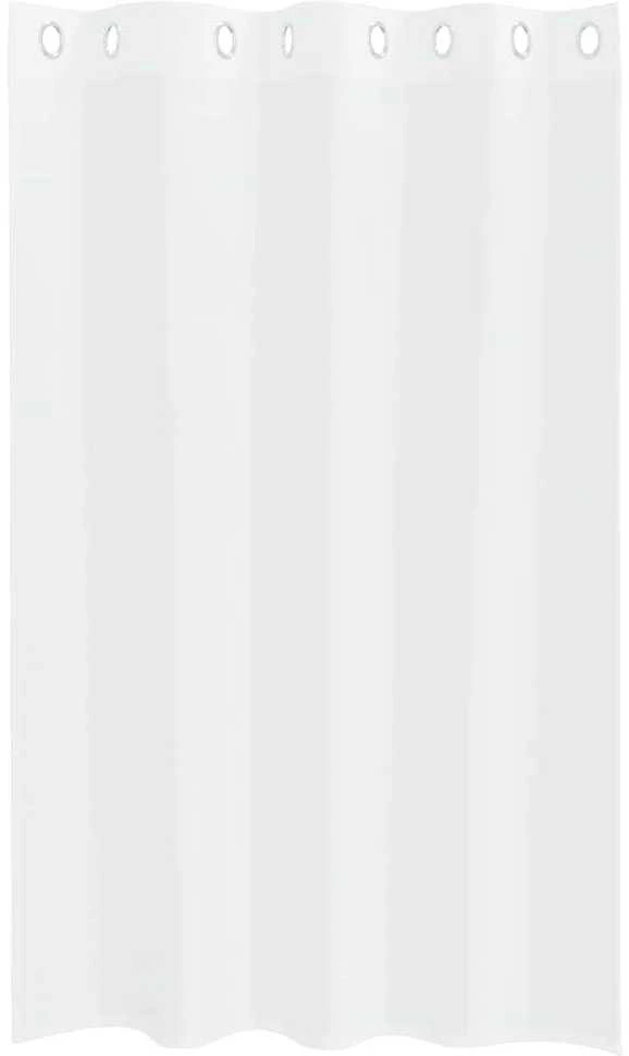 Voile Užuolaida 2 vnt. Balta 175 x 140 cm Poliesteris