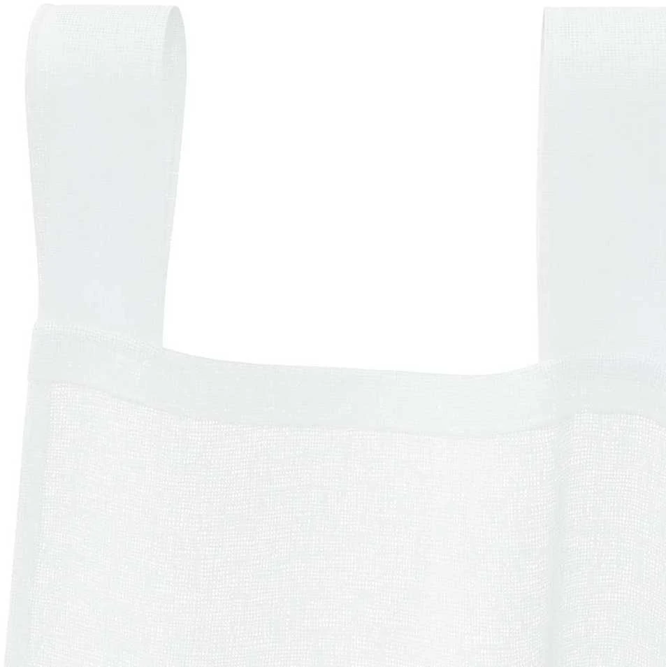 Voile Užuolaida 2 vnt. Balta 225 x 140 cm Poliesteris