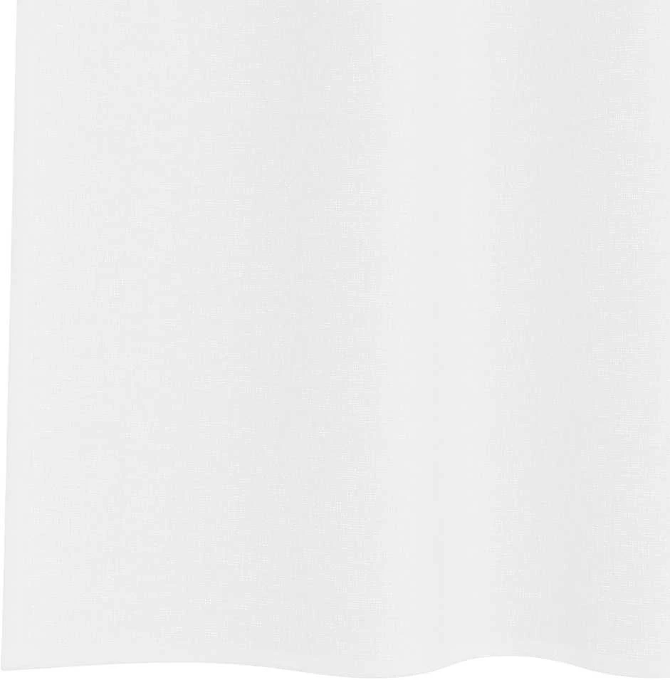 Voile Užuolaida 2 vnt. Balta 260 x 140 cm Poliesteris