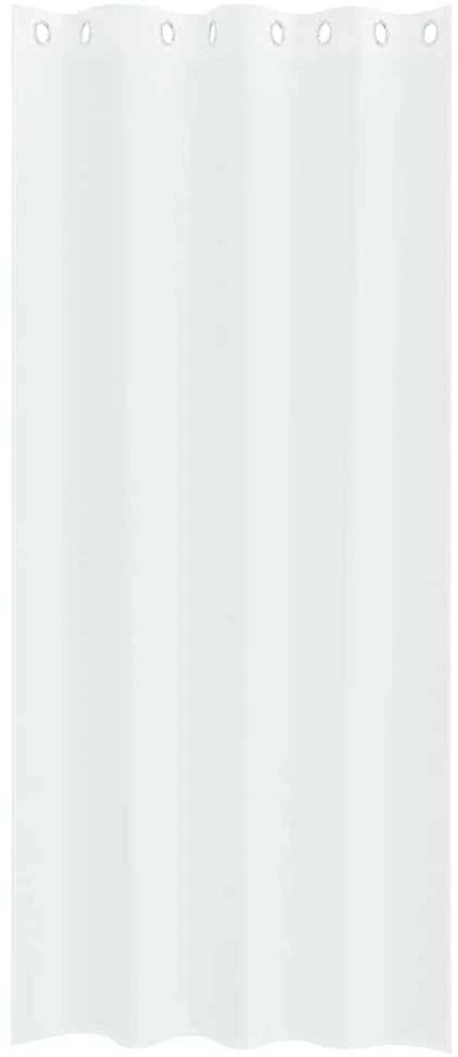 Voile Užuolaida 2 vnt. Balta 225 x 140 cm Poliesteris