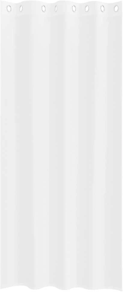 Voile Užuolaida 2 vnt. Balta 245 x 140 cm Poliesteris
