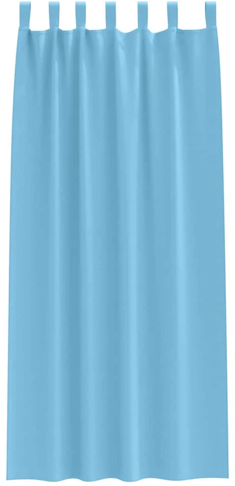 Užuolaidos su žiedais, blokuojančios šviesą 2 vnt. 245 x 140 cm