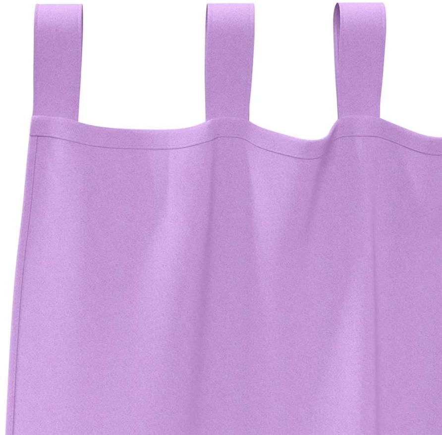 Užuolaidos su žiedais, blokuojančios šviesą 2 vnt. Violetinė