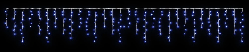 Užuolaidų girliandos 798 LED Mėlyna 2000 x 72 cm