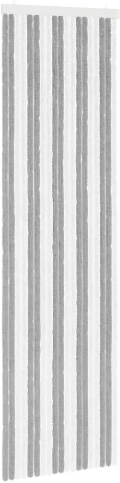 Vabzdžių Užuolaida iš Chenille Pilka ir balta 56 x 200 cm