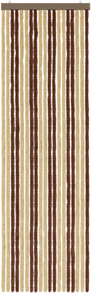 Vabzdžių Užuolaida iš Chenille Ruda ir beigė 56 x 185 cm